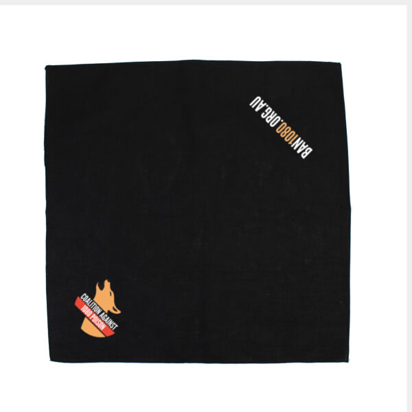 Coalition Against 1080 Poison Bandana  Thumbnail